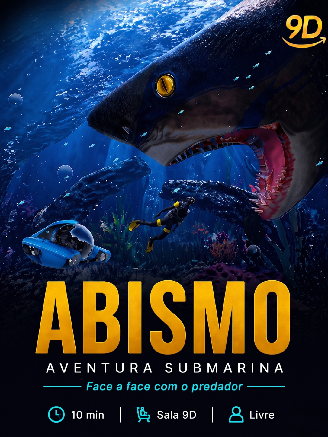 Abismo – Aventura Submarina 9D
