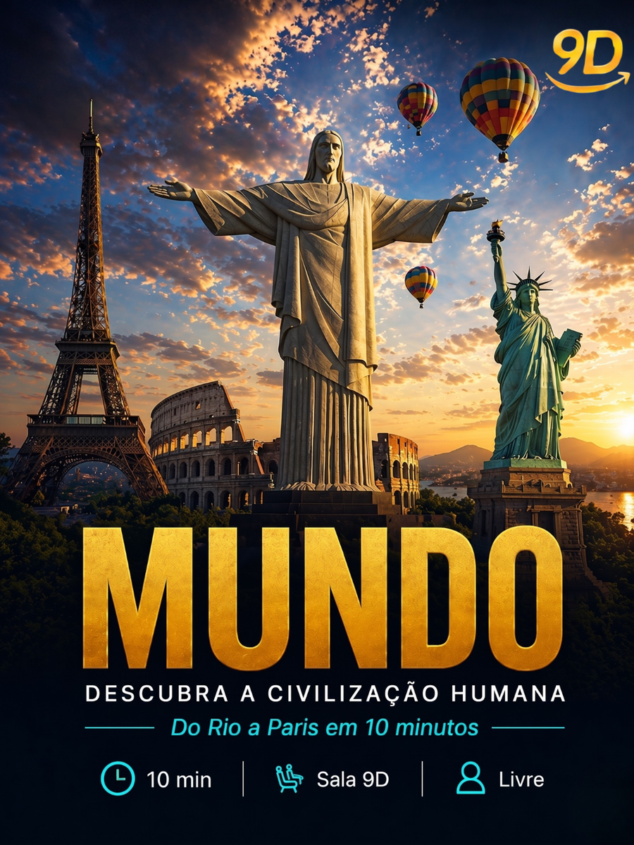 Mundo – Viagem Global 9D